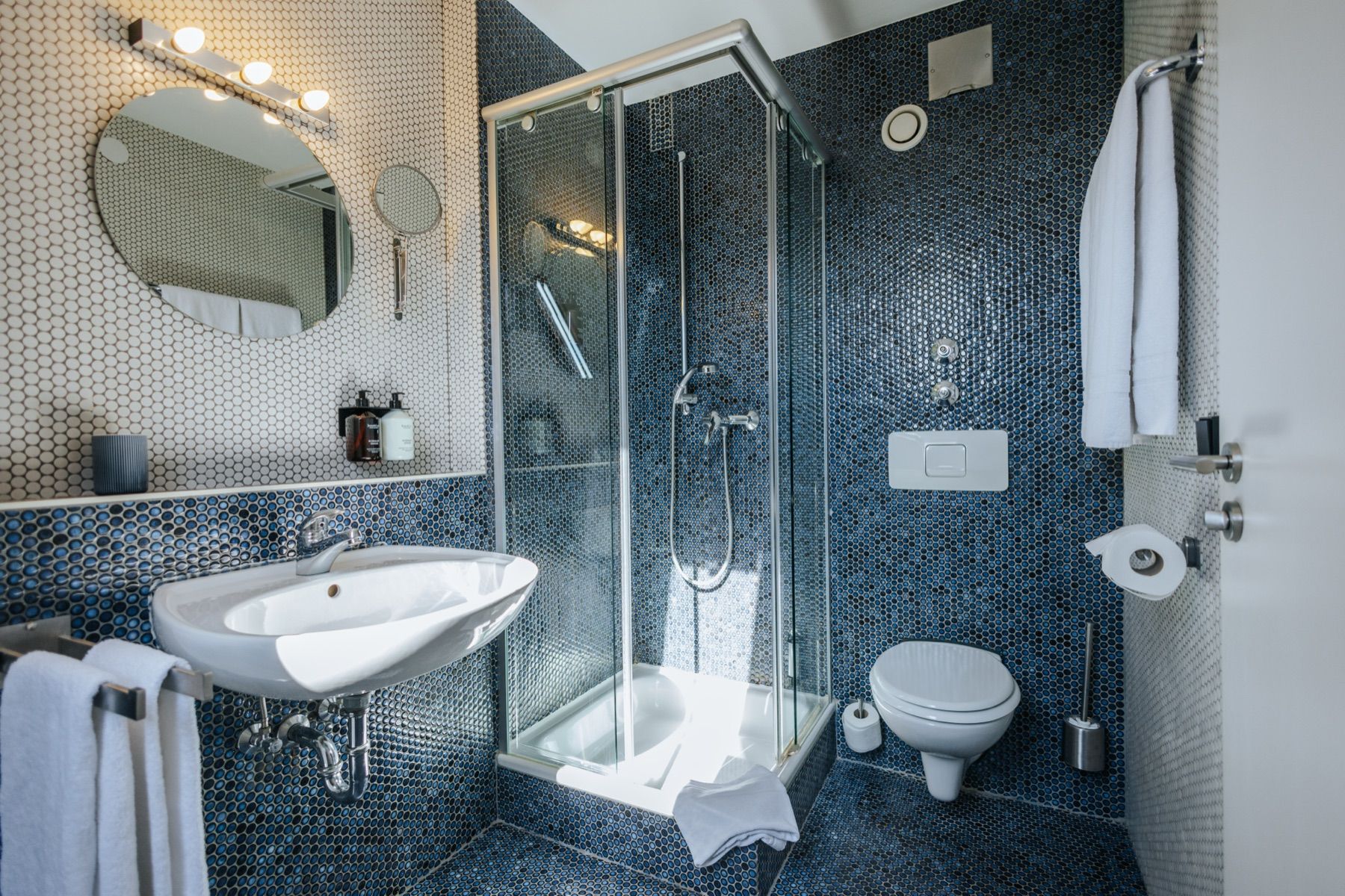 Bathroom in the attic room