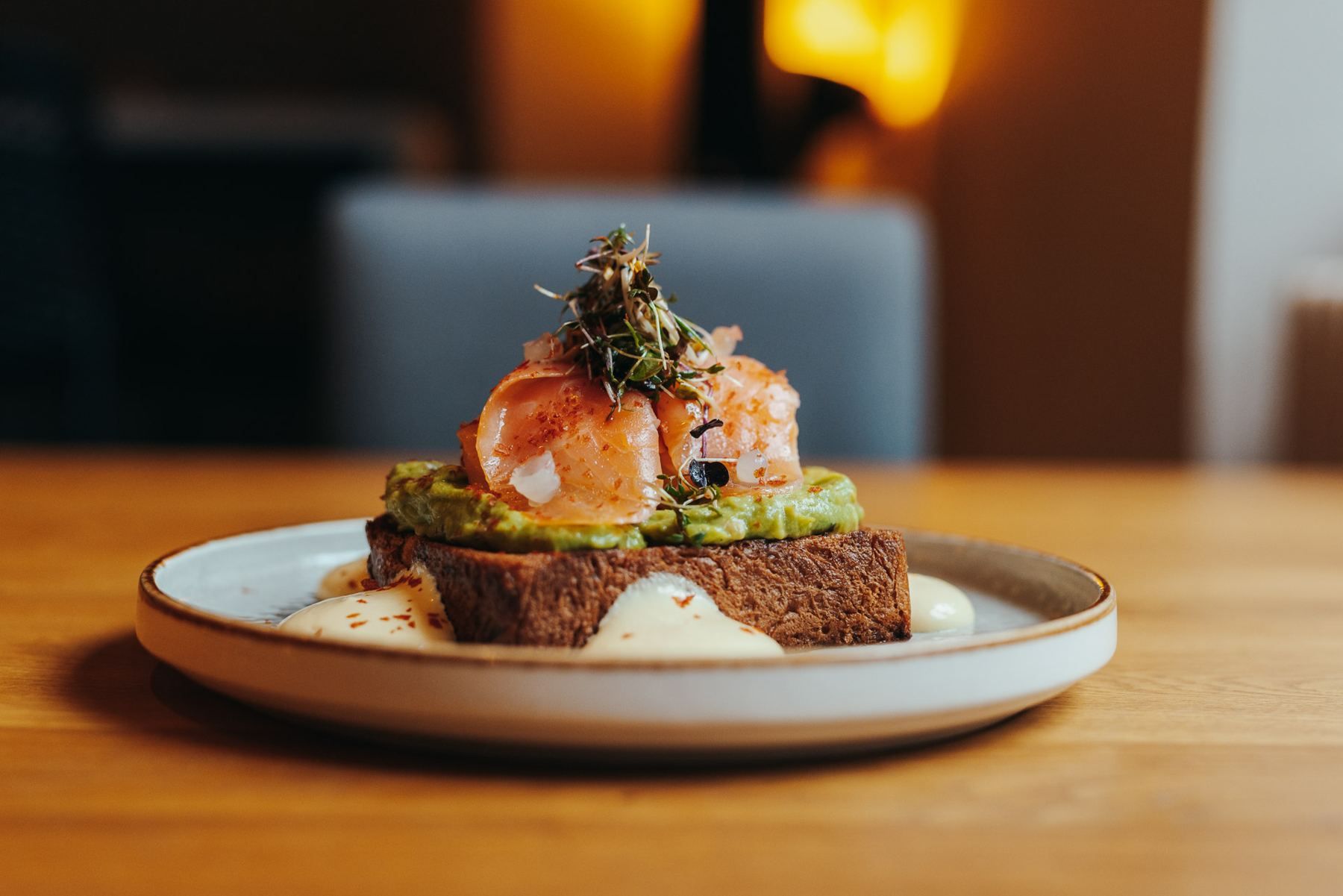 Brunch plate at the zwölf87 mundwerk restaurant