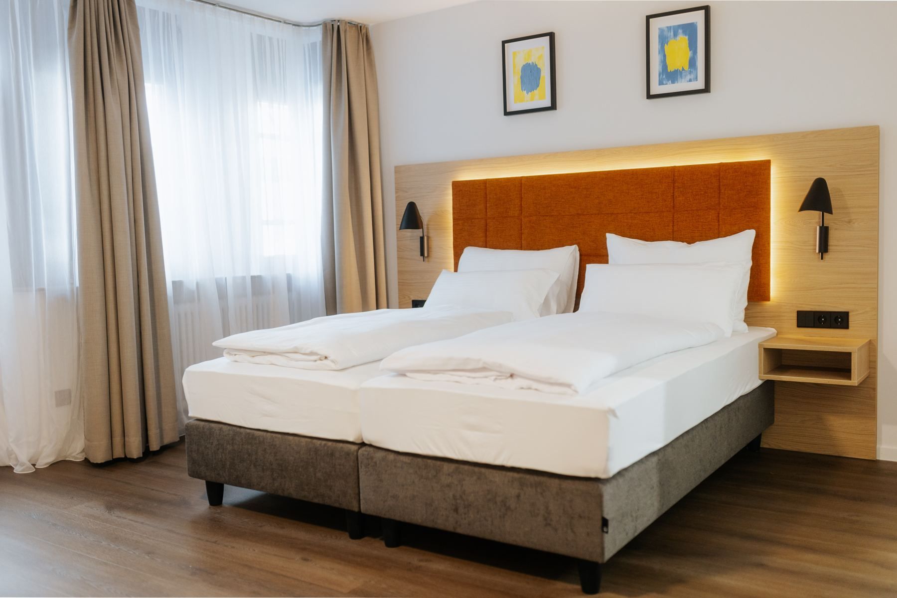 Doppelzimmer im Hotel traumwerk